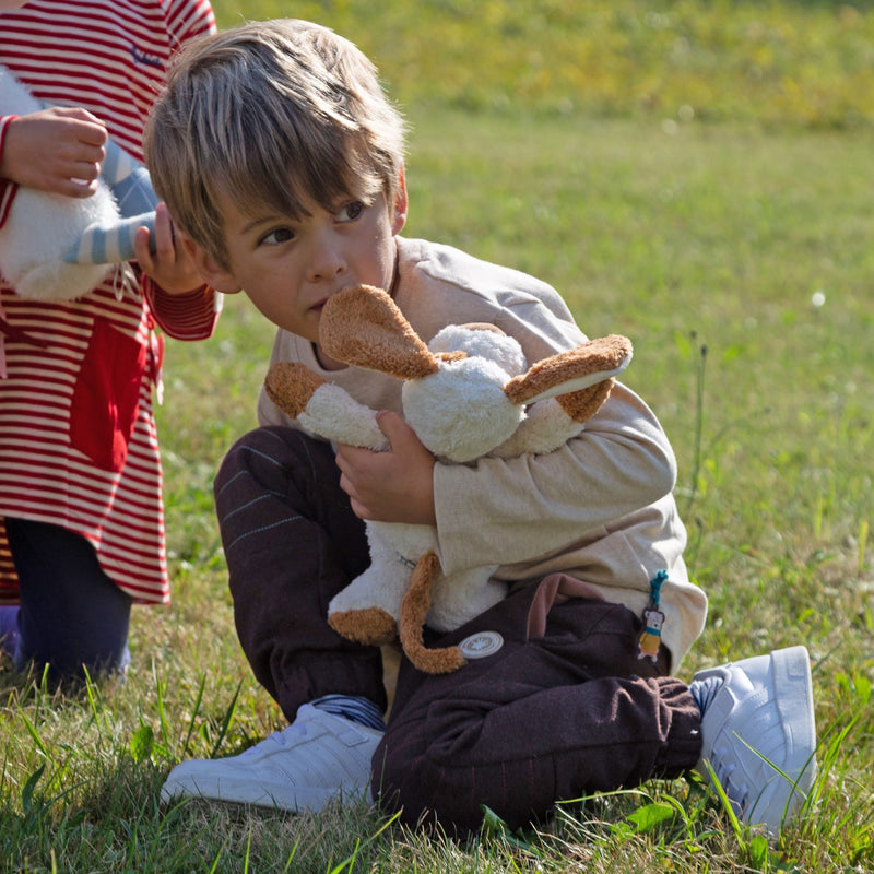 sigikid | Kosedyr, Økologisk Bomull (kbA) - Fyll av 100% Ren Ny Ull - Plastfri | Hund