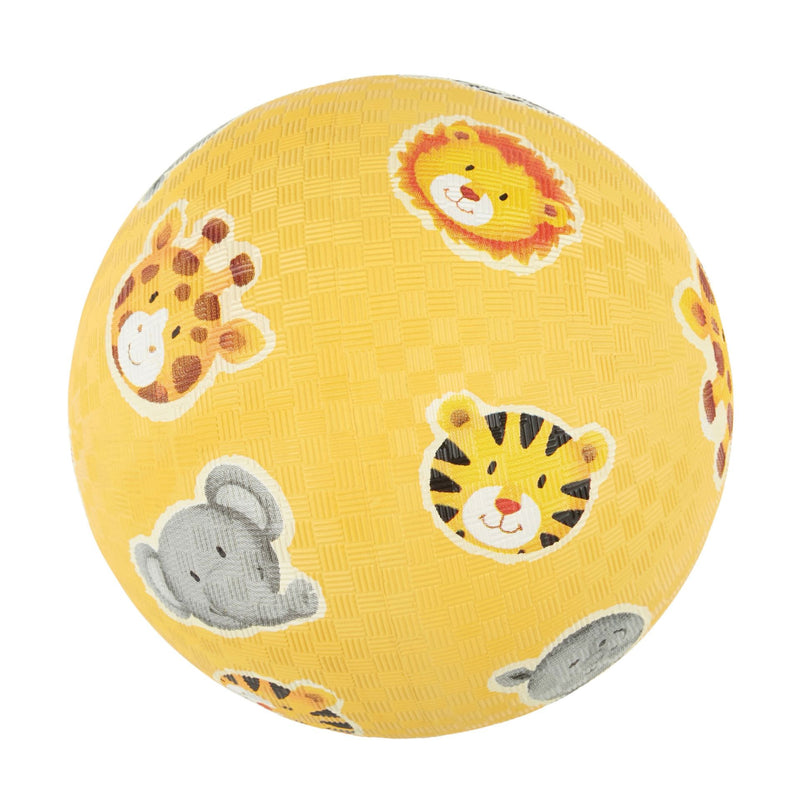 sigikid | Barnelekeball, "Zoo" - 100% Naturgummi - 17 cm