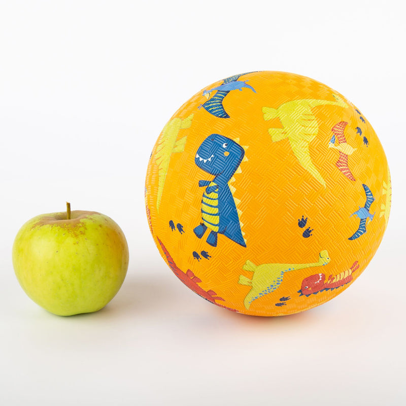 sigikid | Barnelekeball, "Dinosaurer" - 100% Naturgummi - 17 cm