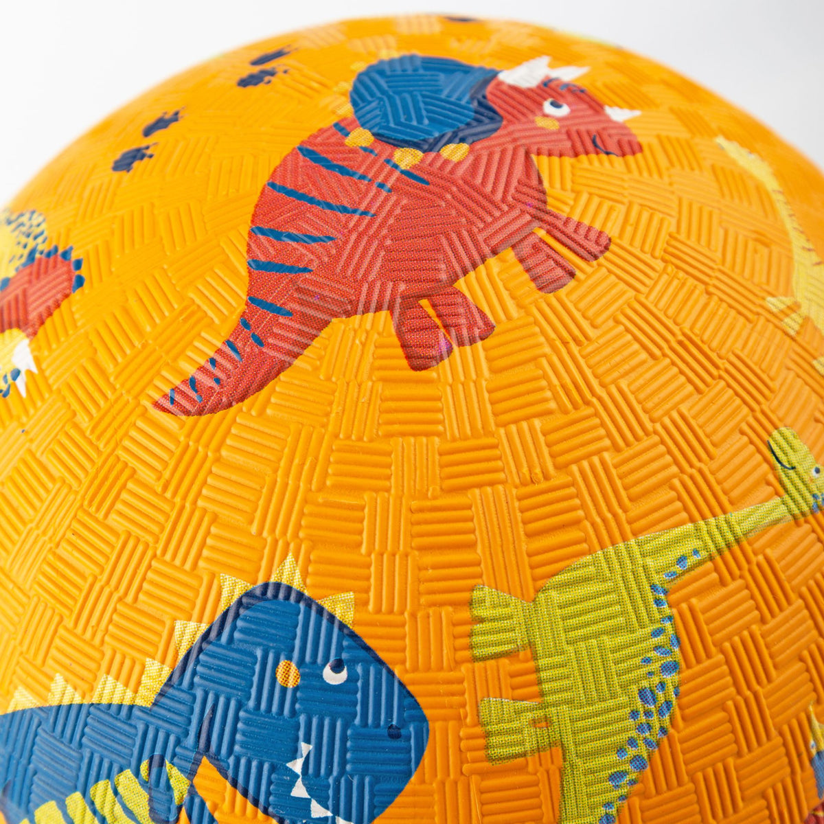 sigikid | Barnelekeball, "Dinosaurer" - 100% Naturgummi - 17 cm