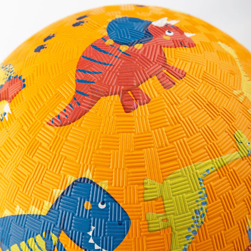 sigikid | Barnelekeball, "Dinosaurer" - 100% Naturgummi - 17 cm