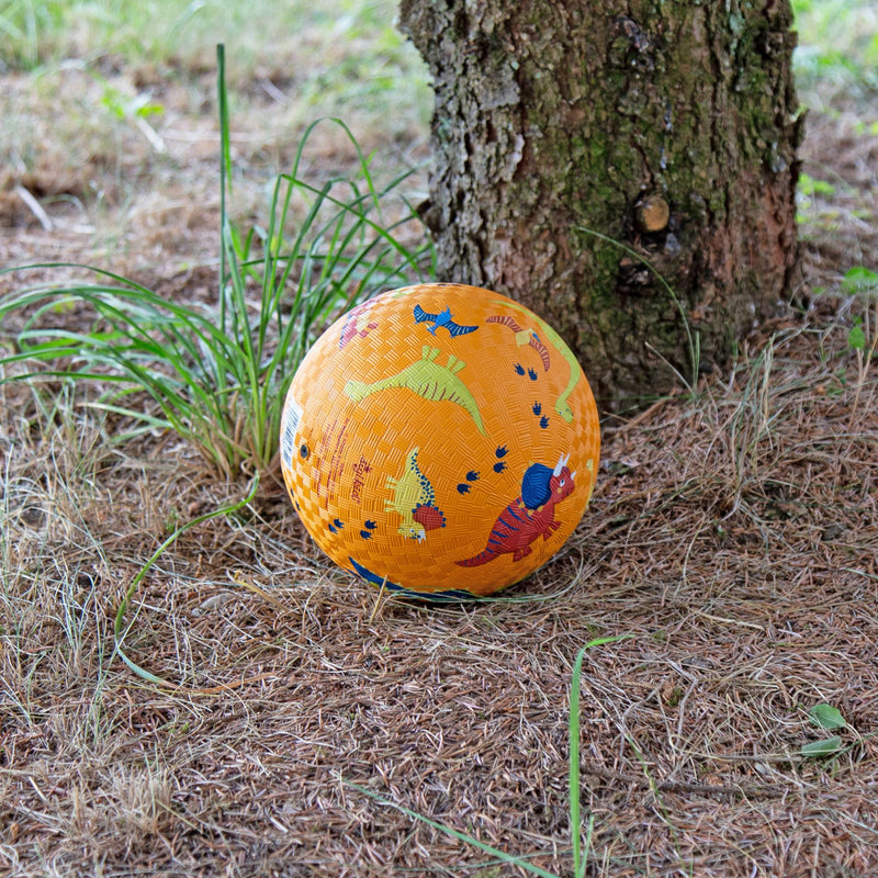 sigikid | Barnelekeball, "Dinosaurer" - 100% Naturgummi - 17 cm