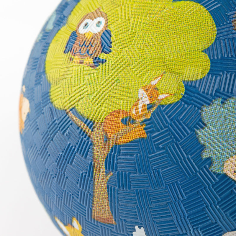 sigikid | Barnelekeball, "Skogsdyr" - 100% Naturgummi - 17 cm