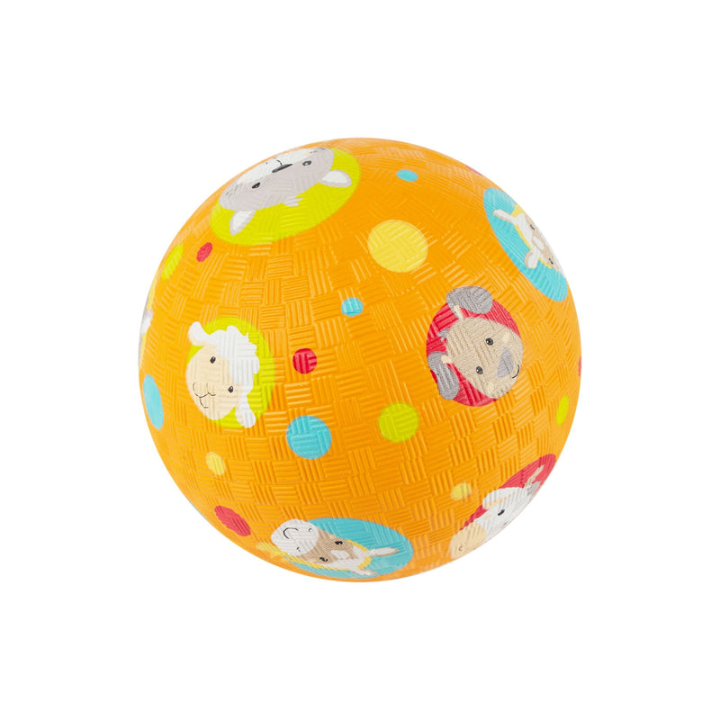 sigikid | Barnelekeball, "Gårdsdyr" - 100% Naturgummi - 12 cm
