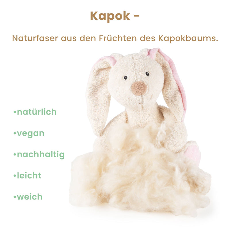 sigikid | Kosedyr, Økologisk Bomull (kbA) - Fyll av Kapokfiber - Plastfri | Kanin