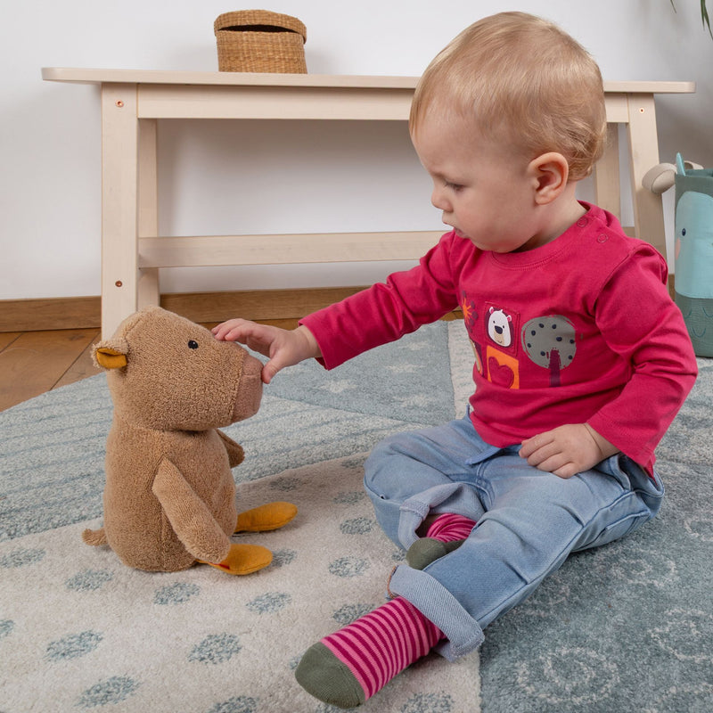 sigikid | Kosedyr, Økologisk Bomull (kbA) - Fyll av Kapokfiber - Plastfri | Flodsvin