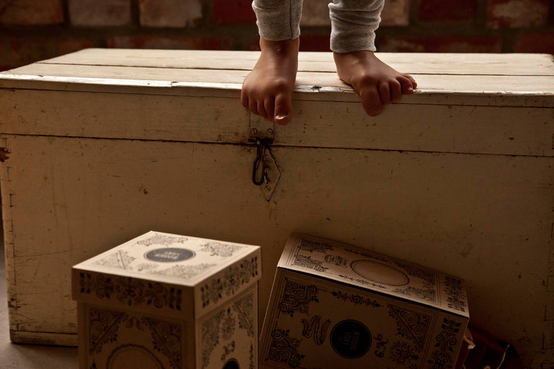Wooden Story | Stablepyramide med firkanter