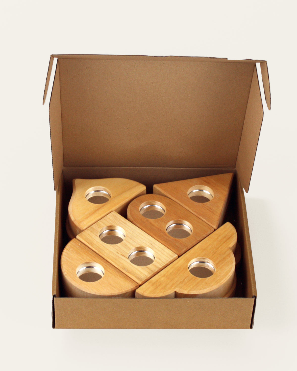 BAUSPIEL | Mirror Blocks - 12 deler