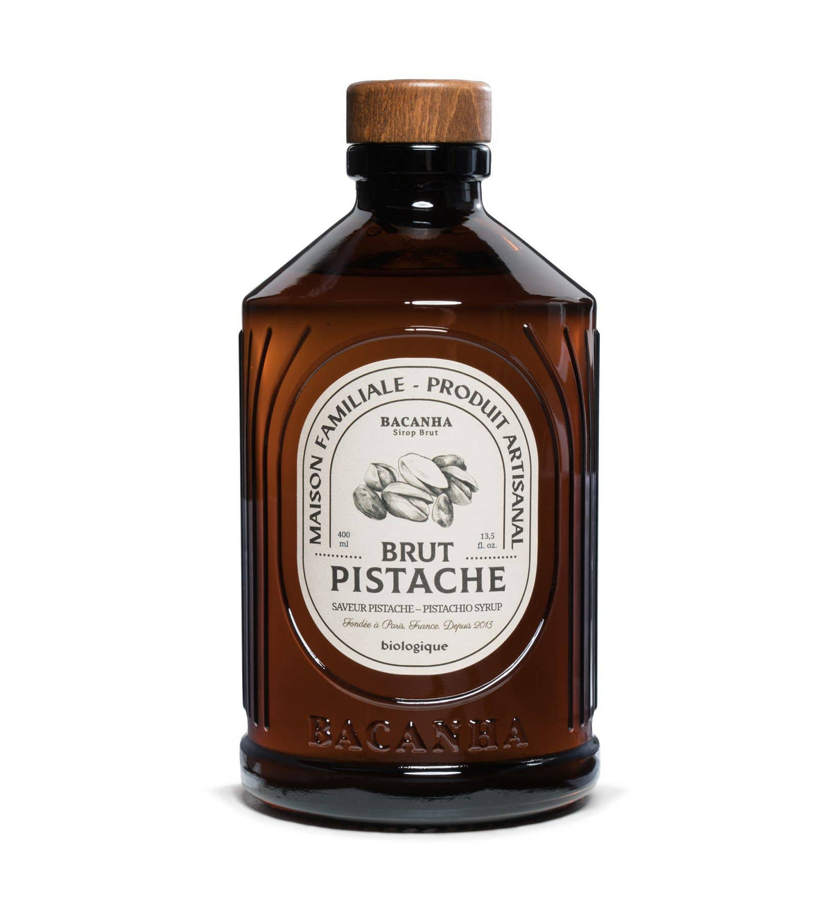 Bacanha | Pistasjsirup, økologisk – 400 ml