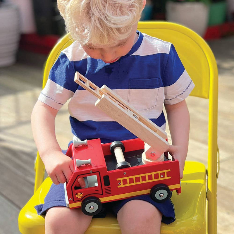 Mentari | Min Røde Brannbil, "Red Fire Engine" - Plastfri*