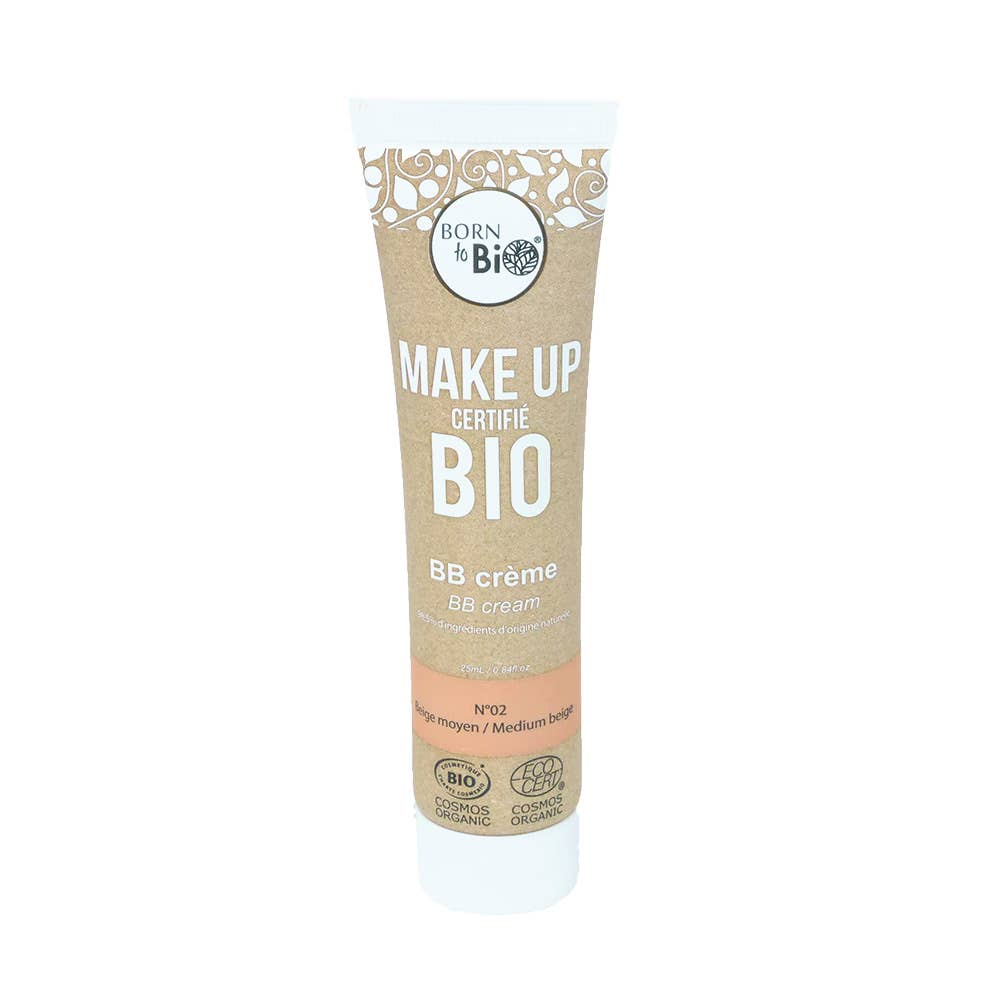 Born to Bio | BB Cream – N°2 Medium Beige (25 ml)