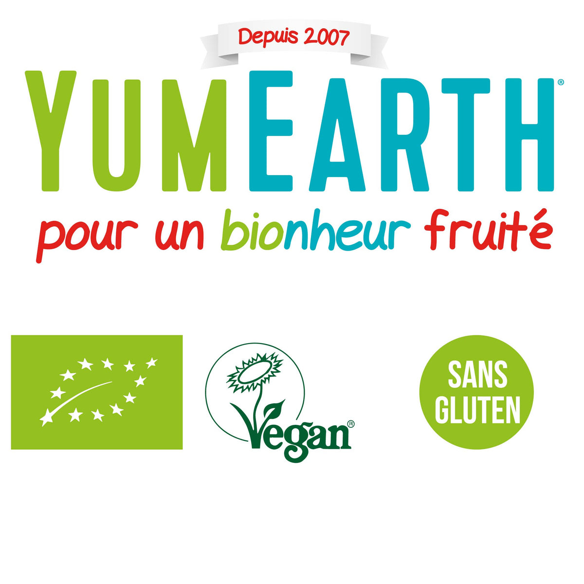 YumEarth | Kjærlighet På Pinne (14 stk), Økologiske og Veganske | Jordbær, Granateple, Fersken, Vannmelon