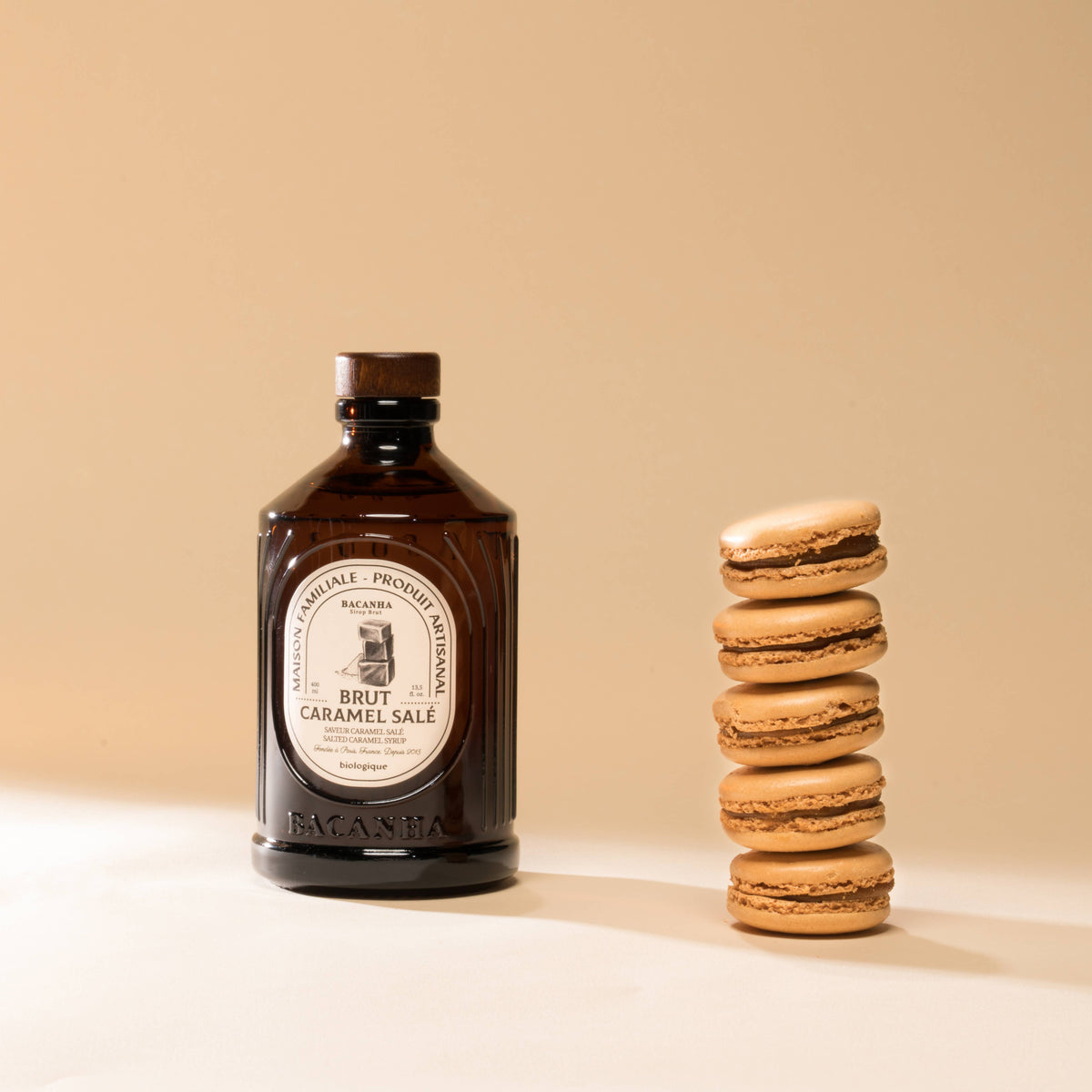 Bacanha | Salt karamellsirup, økologisk – 400 ml