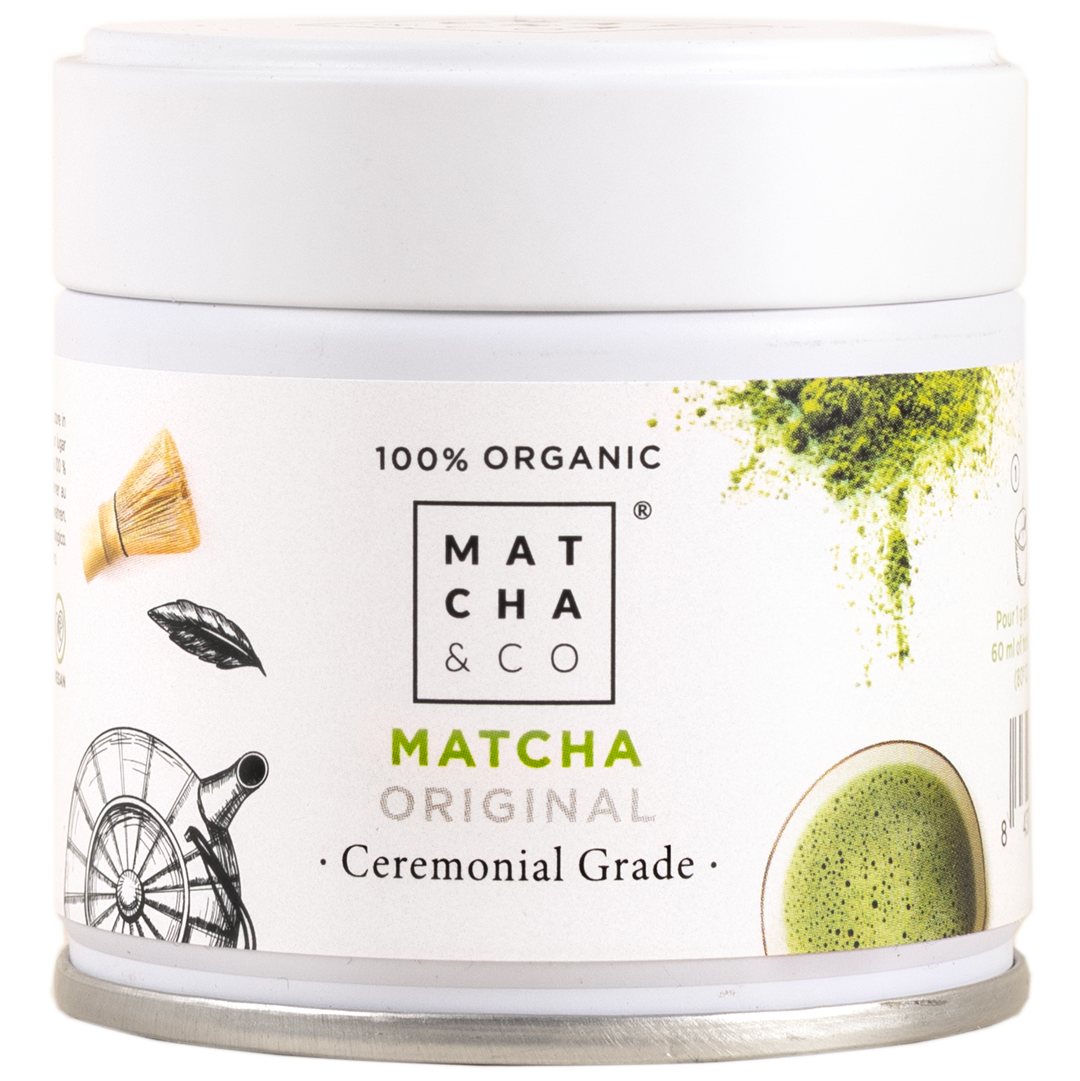 Matcha & CO | Original Matcha, økologisk ceremonial grade – 30 g