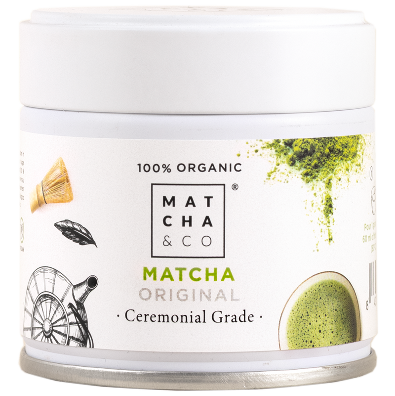 Matcha & CO | Original Matcha, økologisk ceremonial grade – 30 g