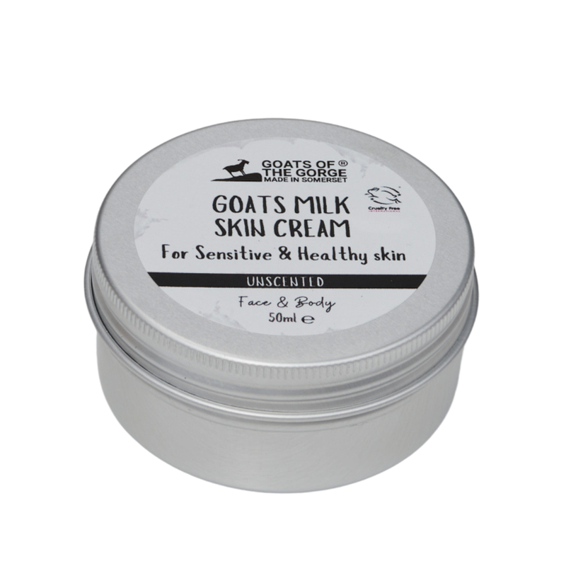 Goats of the Gorge | Uparfymert hudkrem med geitemelk – 50 ml