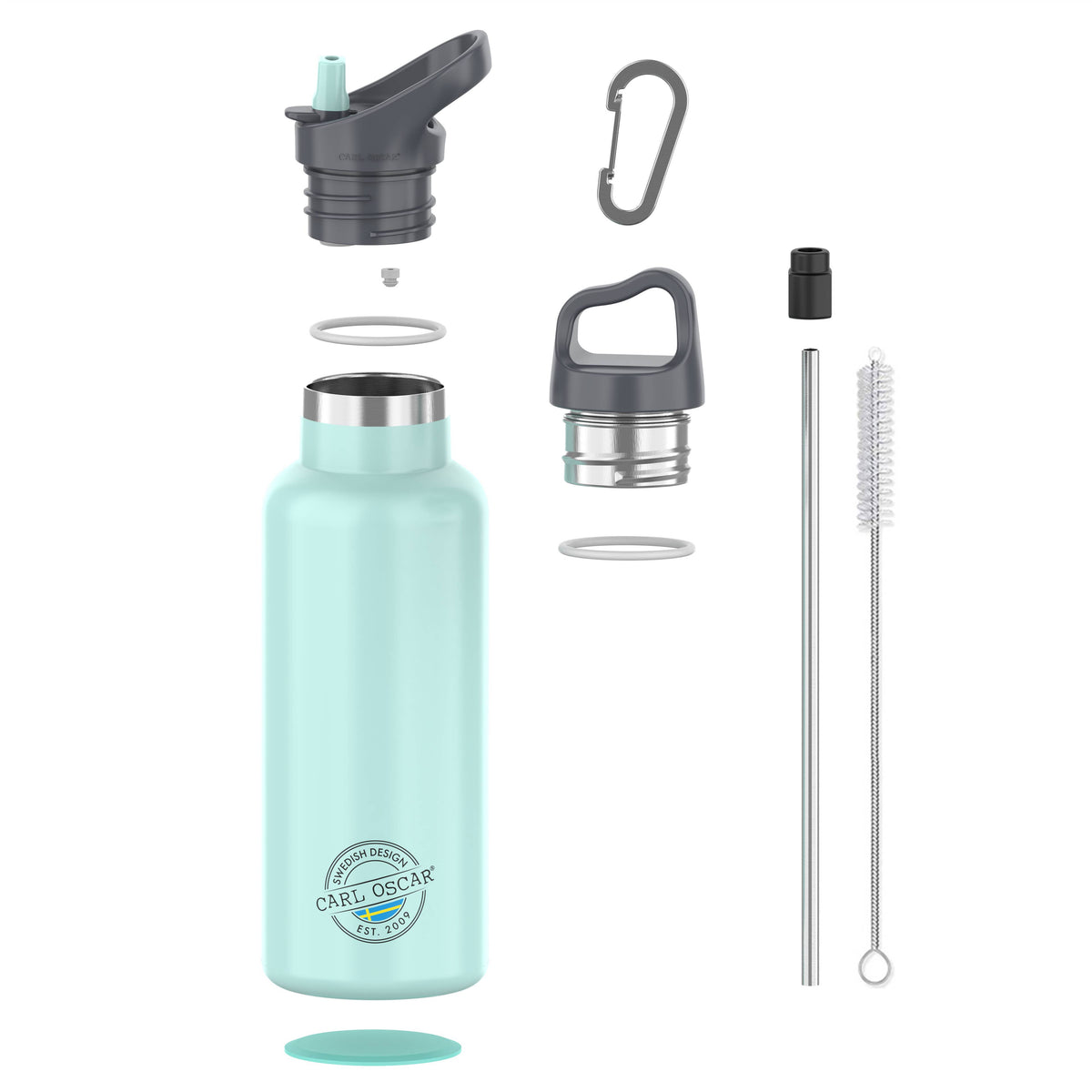Carl Oscar | TEMPflask™ 0.5 L, Grå