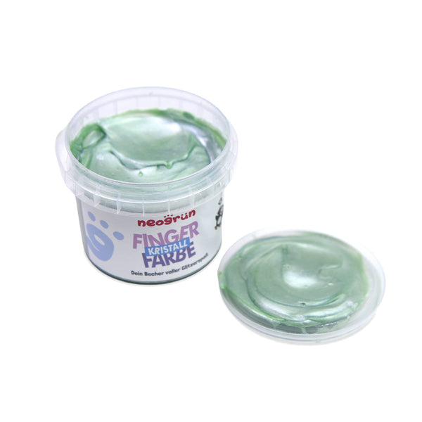 neoGRÜN | Fingermaling, Økologisk / Vegansk, 120g | Jade