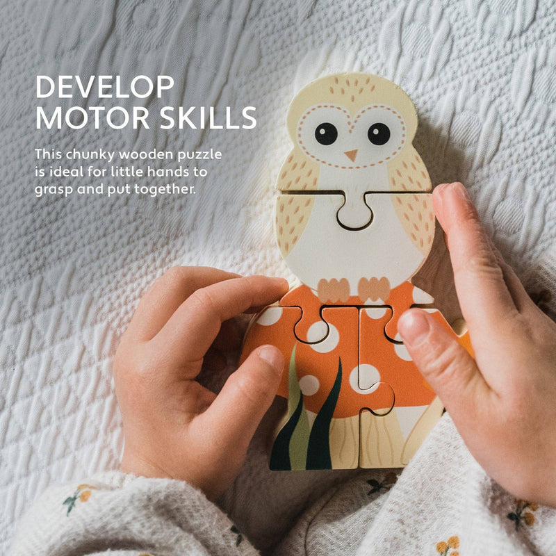 Orange Tree Toys | Mitt Første Puslespill, Ugle