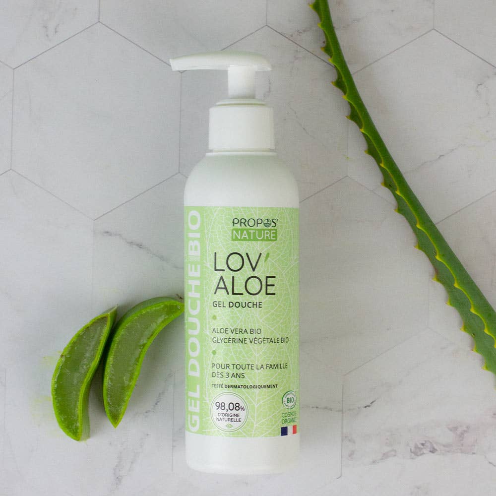 Propos'Nature | Dusjgel, Økologisk - Aloe Vera | 200 ml