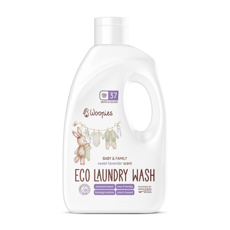 Wooden Spoon | Tøyvaskemiddel, "Woopies ECO Laundry Wash – Sweet Lavender" | 1.5 liter