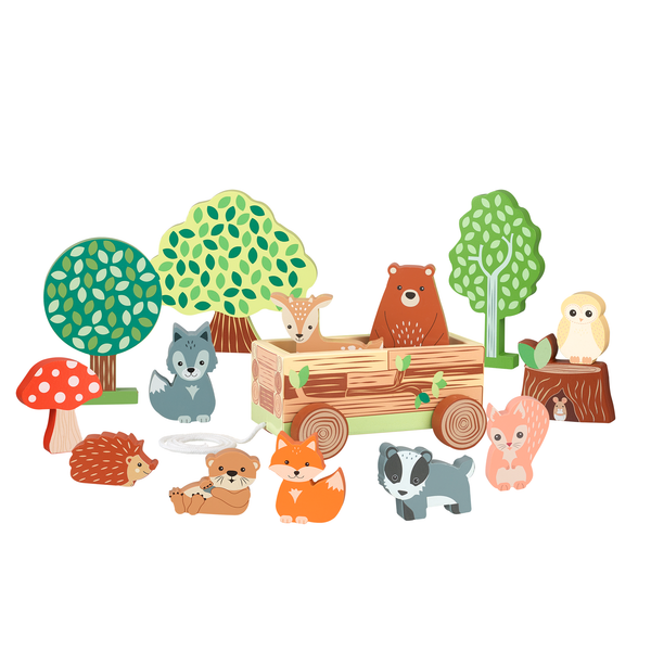 Orange Tree Toys | Lekesett, Skogsdyr