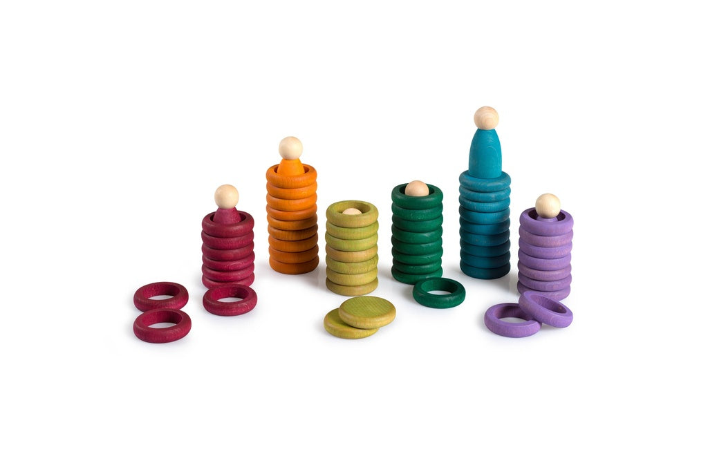 Grapat | Nins®  Rings & Coins - Komplementærfarger