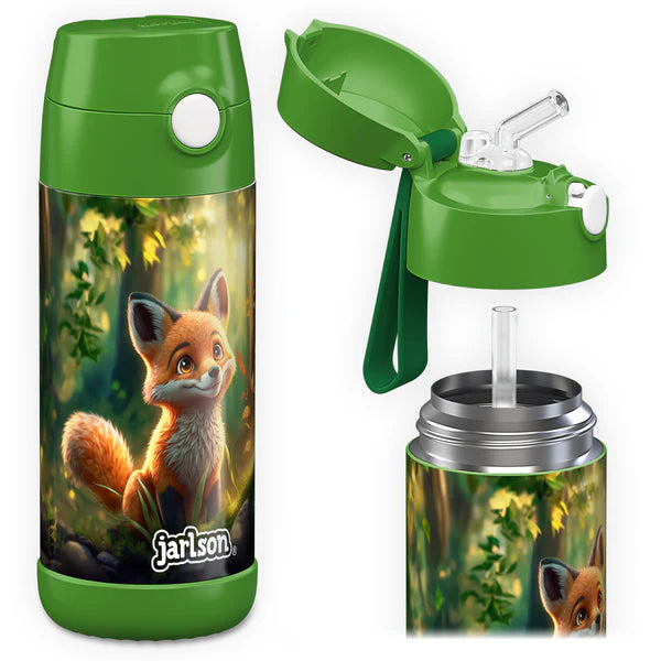 Jarlson | Drikkeflaske CHARLI - Plastfri i Matkontakt, 350ml | "Rev"