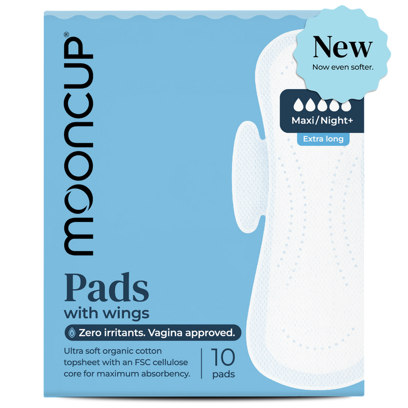 Mooncup | Bind med vinger – kraftig / natt