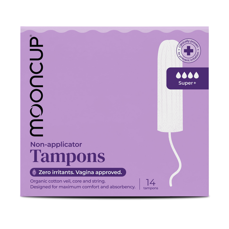 Mooncup | Tamponger uten Applikator, Plastfrie – Heavy/Super+