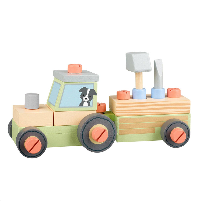 Orange Tree Toys | Traktor | Byggesett