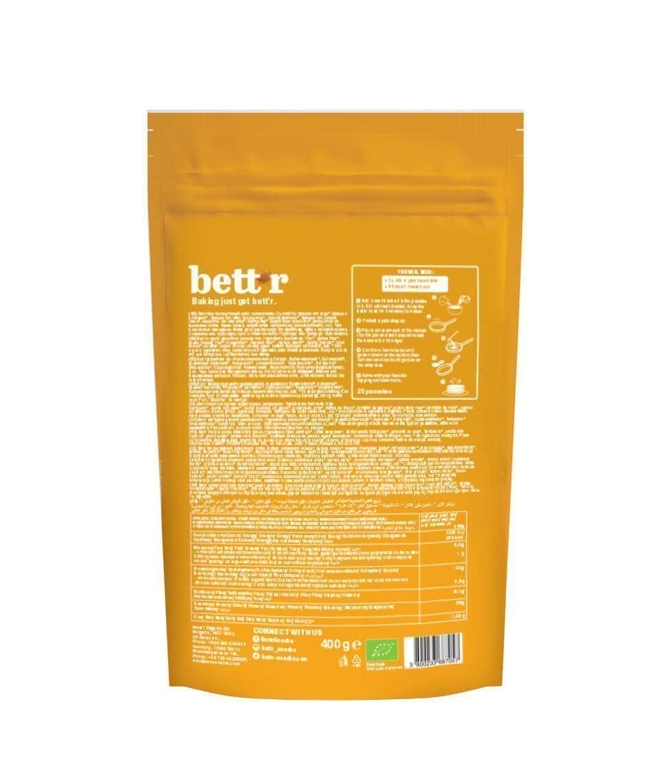 Smart Organic | Pannekakemix, Økologisk, Bett'r - 400g