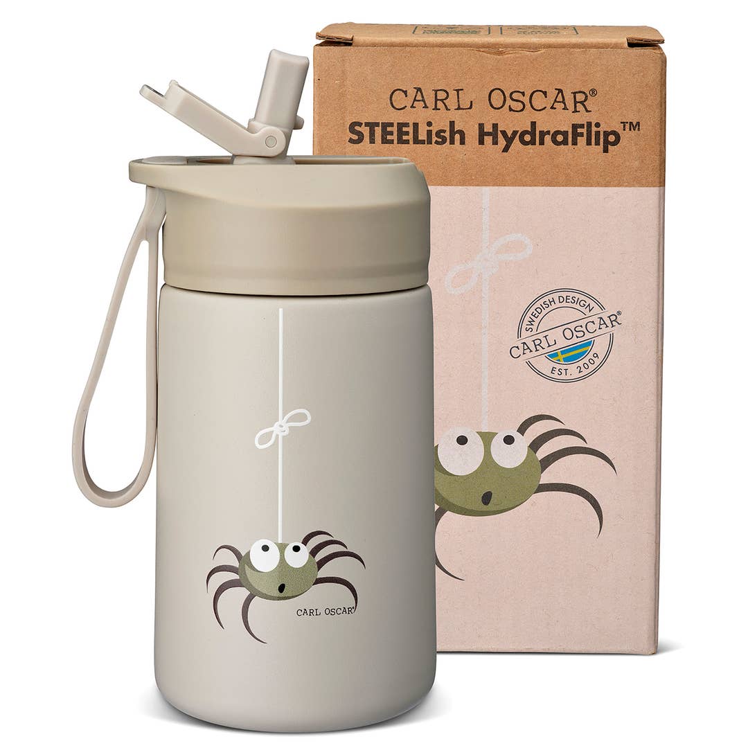Carl Oscar | Steelish Hydraflip™ 0.4 L - Greige-Spider