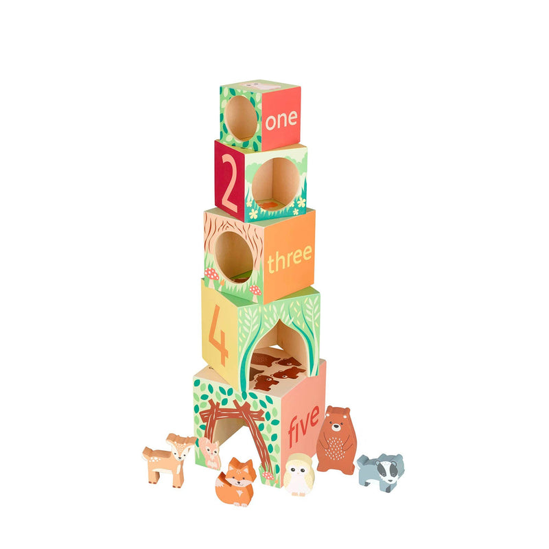 Orange Tree Toys | Stablekuber, Skogsdyr