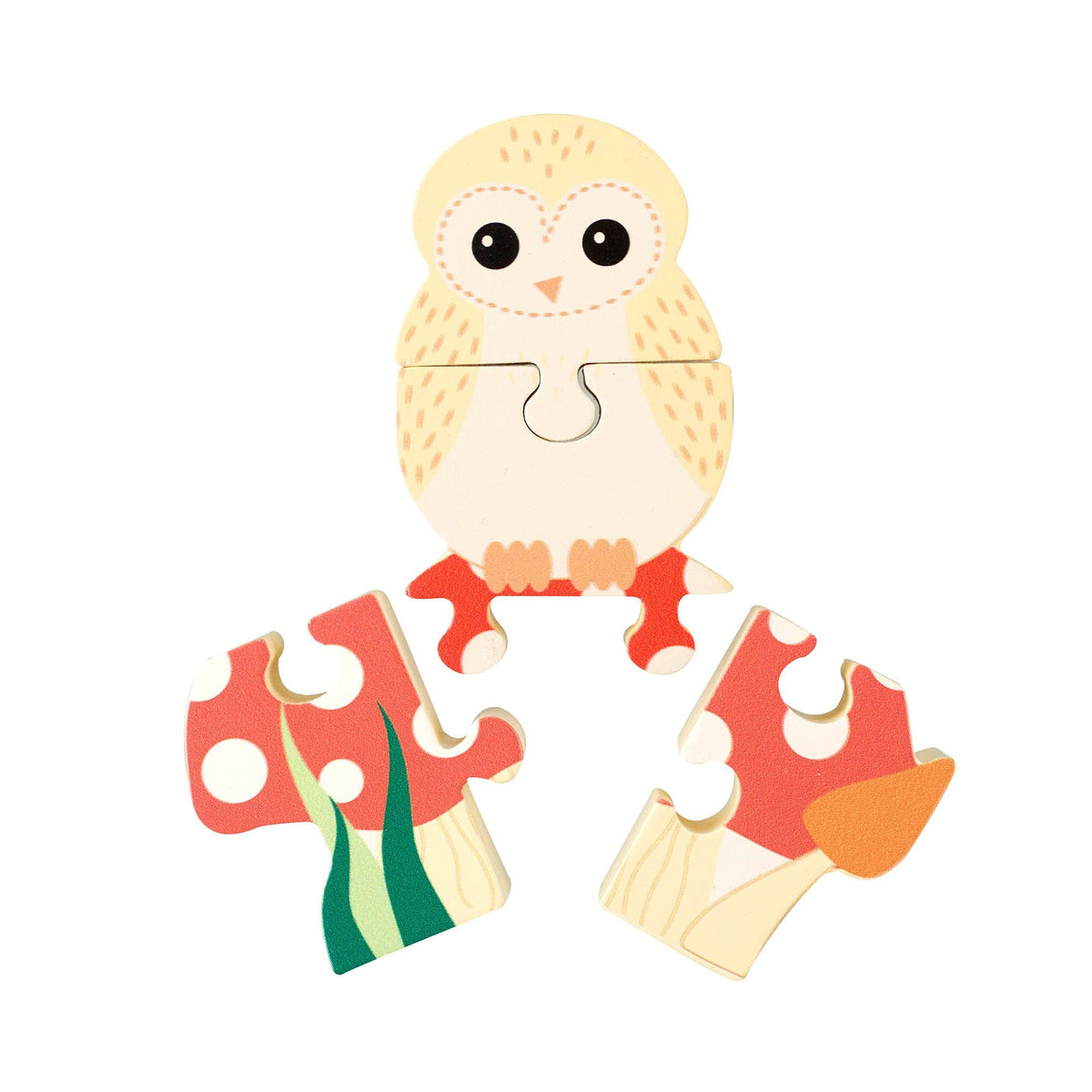 Orange Tree Toys | Mitt Første Puslespill, Ugle