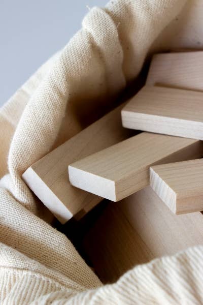 Wooden Story | Arkitekturklosser i tre – 100 stk