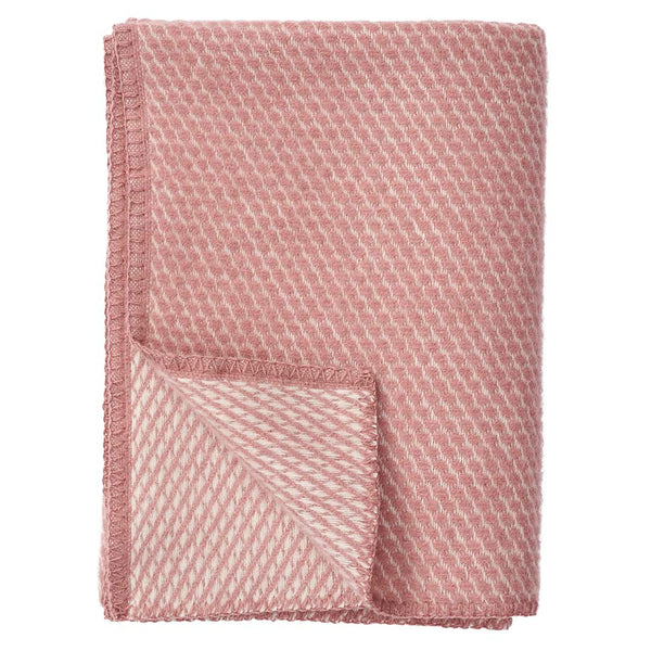 Klippan | Ullpledd Barn, Velvet Midi, 90x130cm | Rose