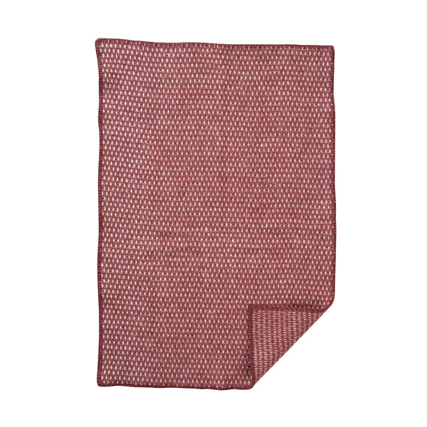 Klippan | Ullpledd Baby/Barn, Knut, 65x90cm | Rød