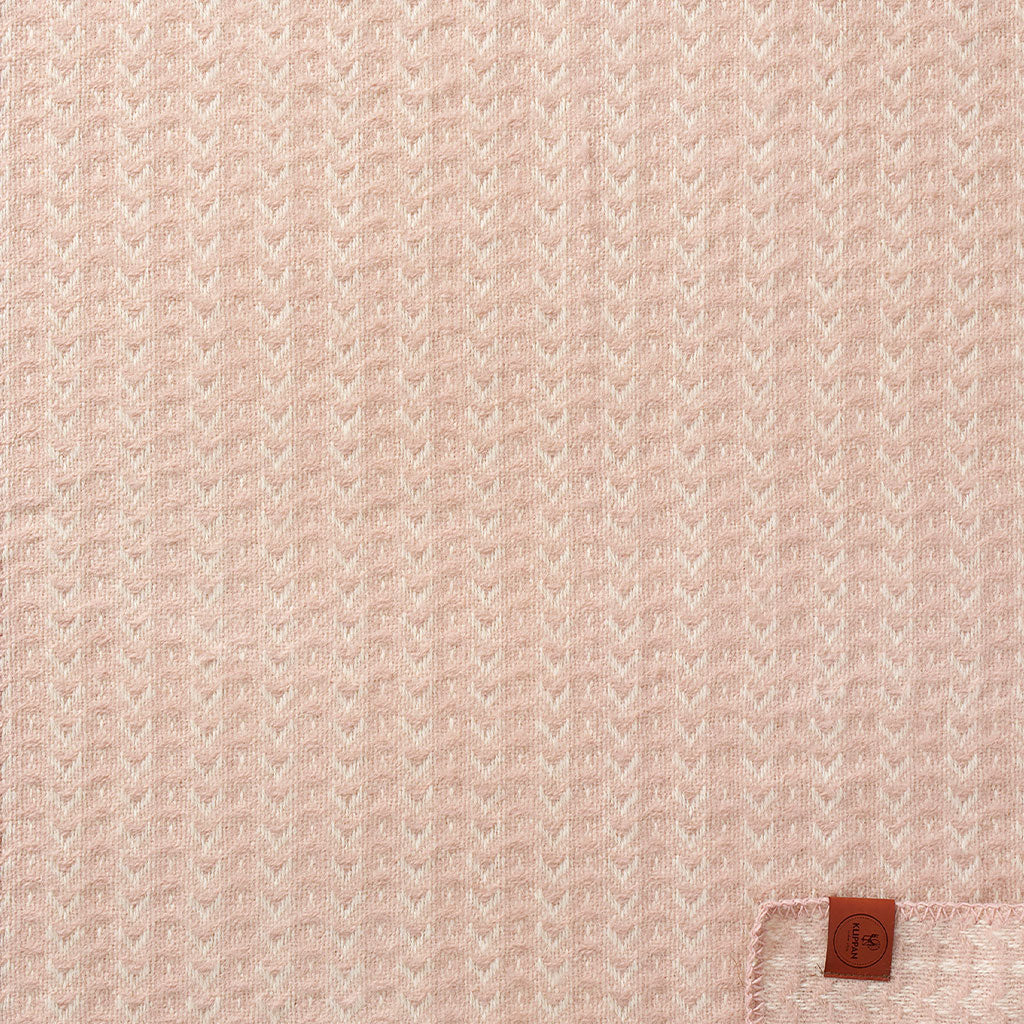 Klippan | Ullfiltpledd baby/barn, Ilse Baby Pink (65 × 90 cm)