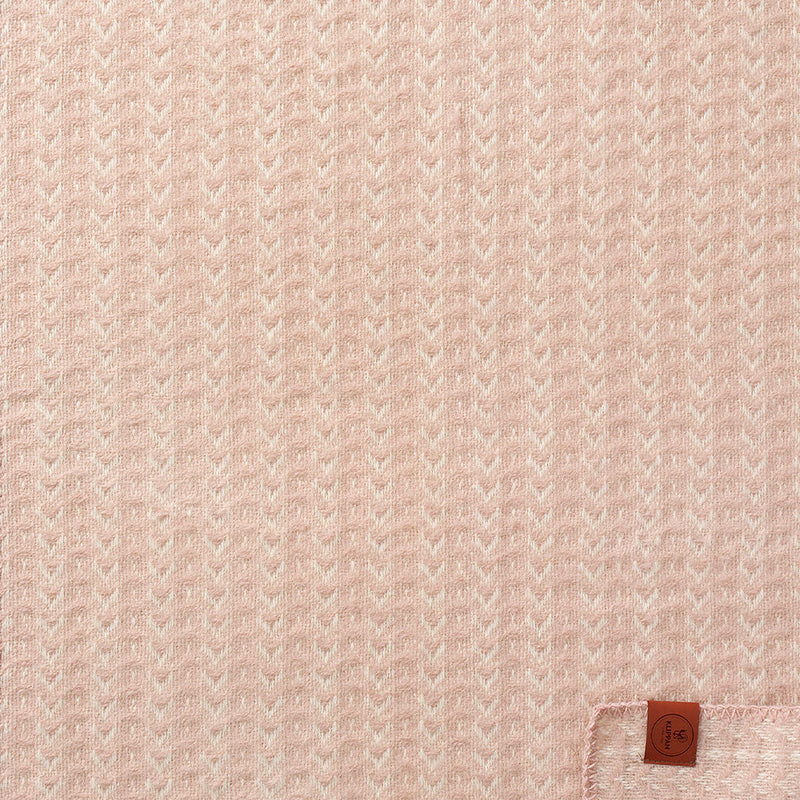 Klippan | Ullfiltpledd baby/barn, Ilse Baby Pink (65 × 90 cm)