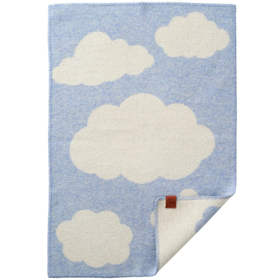Klippan | Cloudy day - Infinity blue 65x90