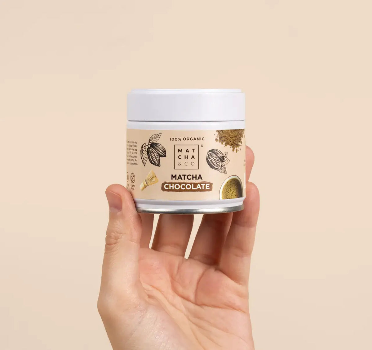 Matcha & CO | Matcha med kakao, økologisk – 80 g