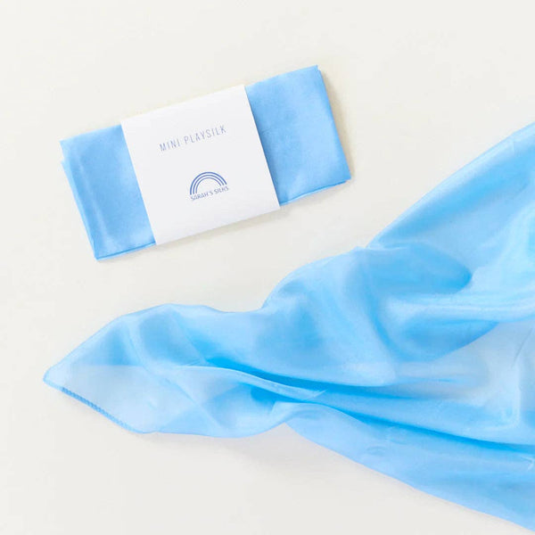 Sarah’s Silks | Lekesilke | 53x53 | Sky