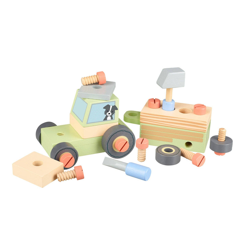 Orange Tree Toys | Traktor | Byggesett