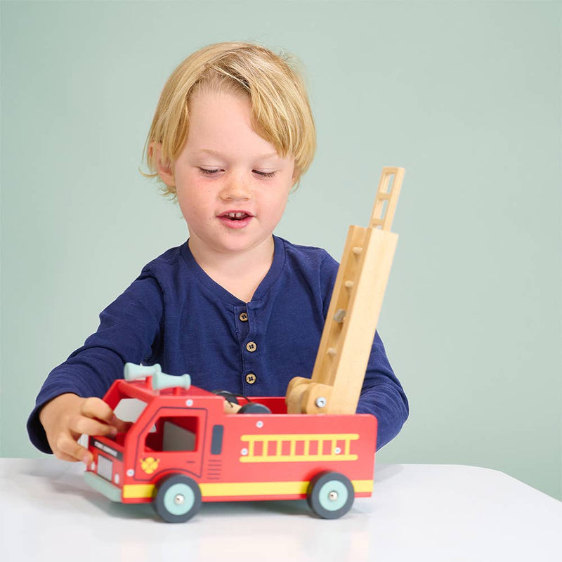 Mentari | Min Røde Brannbil, "Red Fire Engine" - Plastfri*