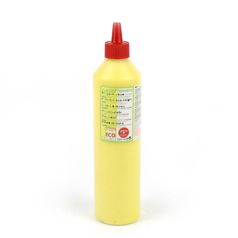 ökoNORM | Nawaro finger paint, 500 ml, gul