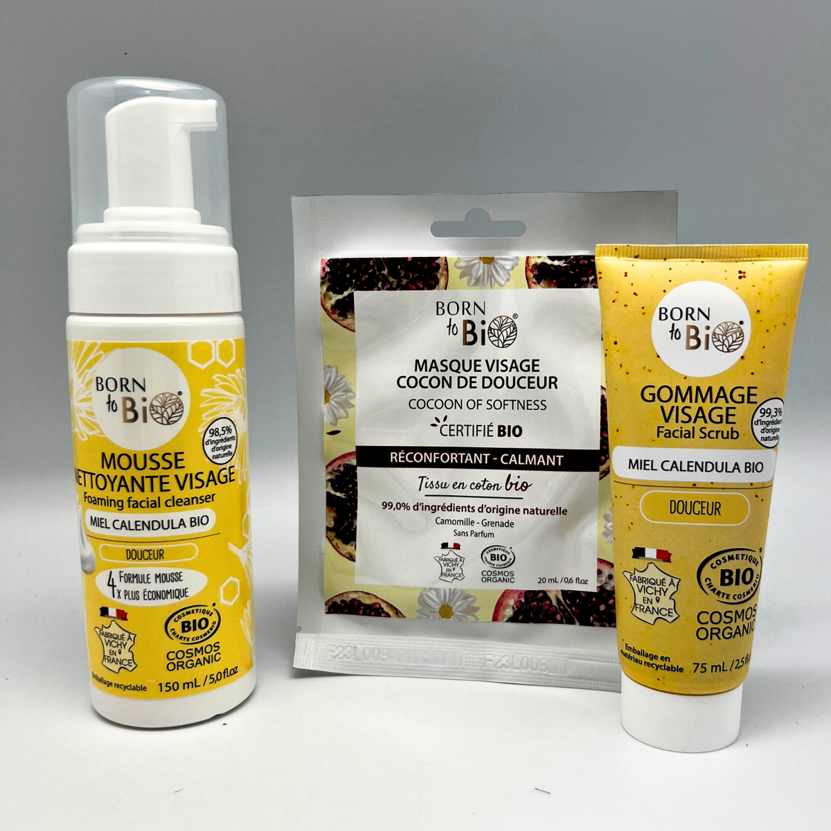 Born to Bio | Ansiktsmaske for Sensitiv Hud – Cocoon of Softness