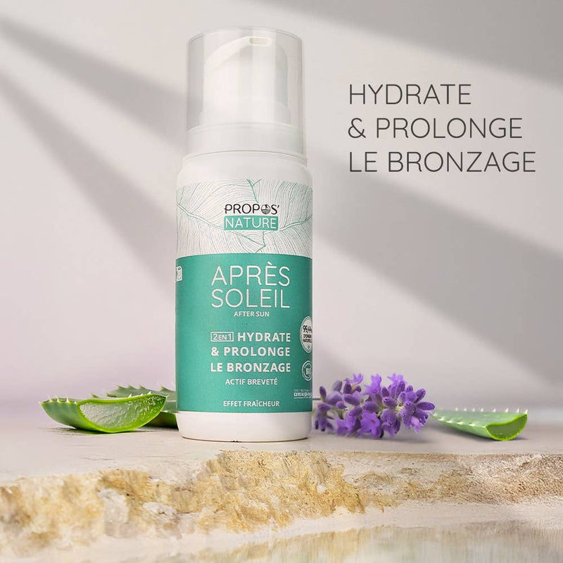 Propos'Nature | Økologisk After-Sun Gel, 99% Naturlige Ingredienser - 100 ml