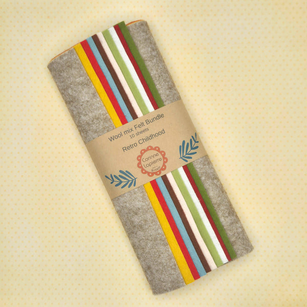 Filtark i Ullblanding, 10 stk | Retro