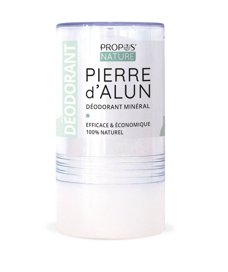 Propos'Nature | Naturlig Saltstein Deodorantstift – Parfymefri og skånsom (115 g)